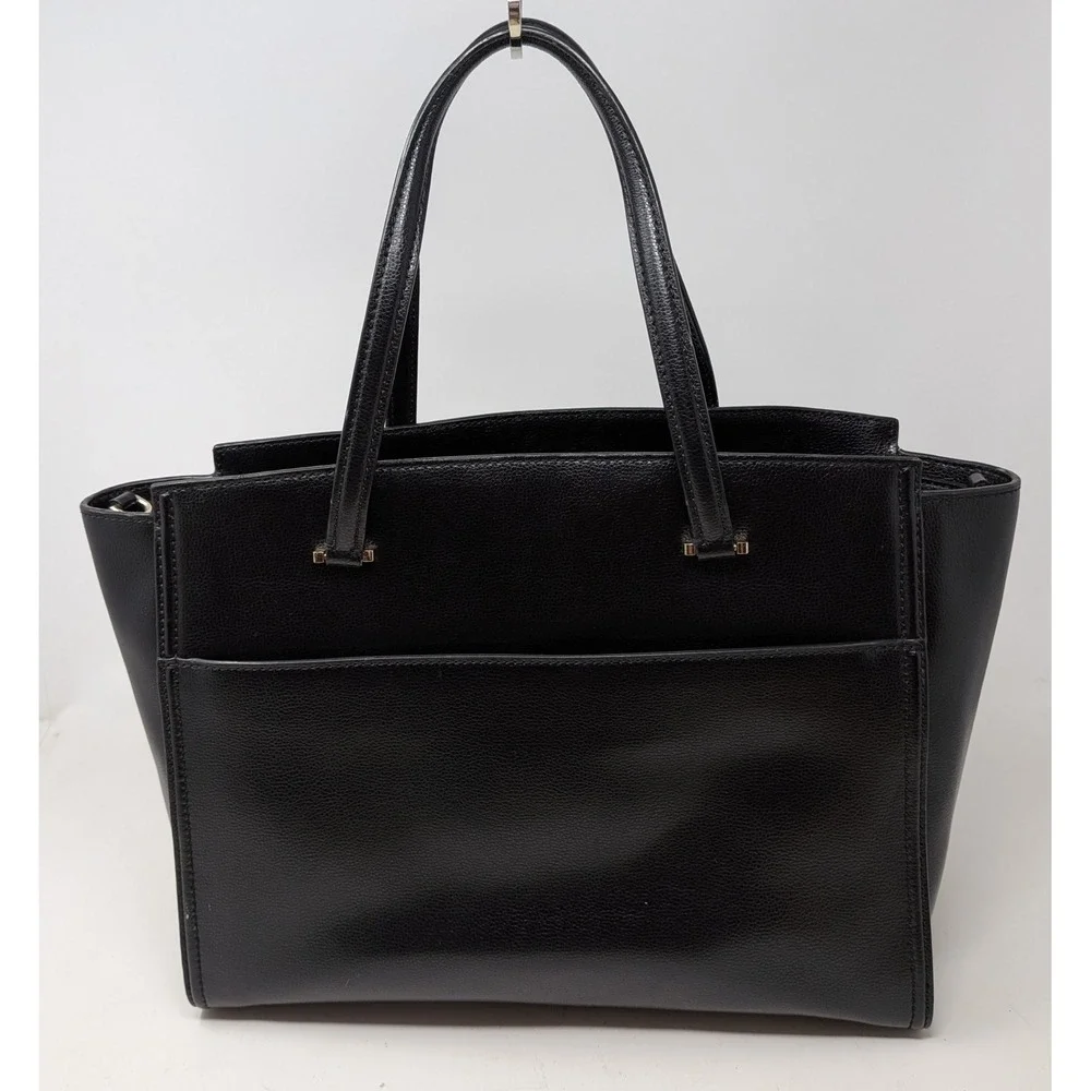 KATE SPADE Patterson Drive Geraldine Satchel Tote Purse Black WKRU5651 - READ